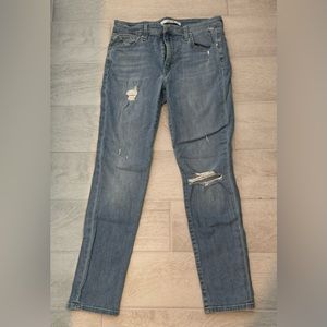 Joe’s Boyfriend Slim Ankle Light Wash Blue Jeans